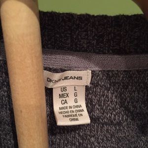 DKNY embellished sweater grey